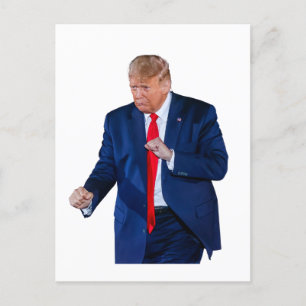 Trump Dance Funny Postkarte