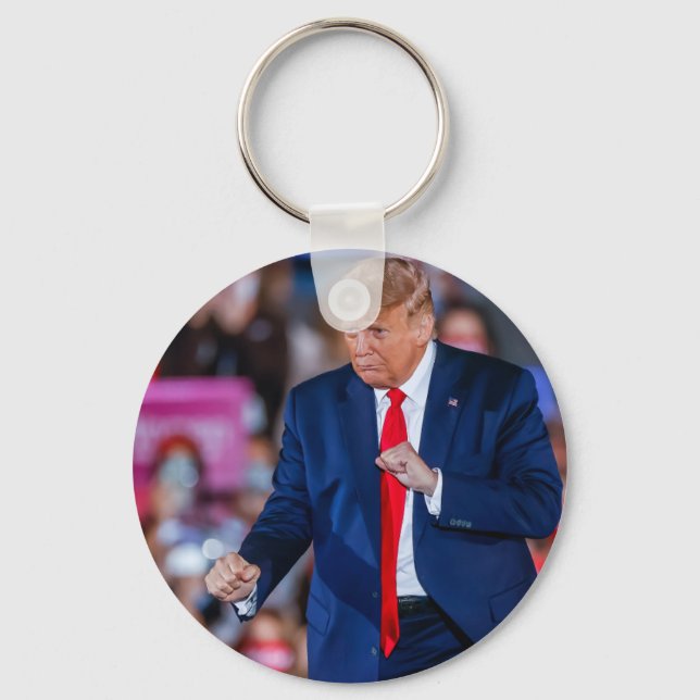 Trump Dance Funny Schlüsselanhänger (Vorderseite)