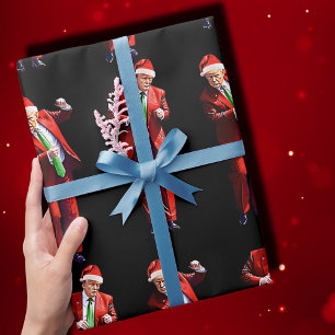 Trump Dance Geschenkpapier