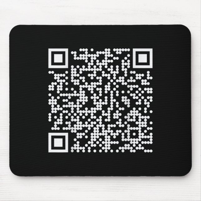 Trump Dance Qr Funny President Dance Code (auf der Mousepad (Vorne)