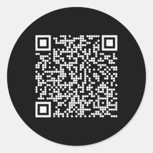 Trump Dance Qr Funny President Dance Code (auf der Runder Aufkleber