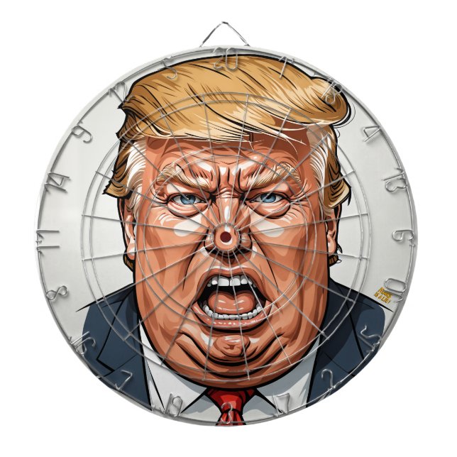 🎯 Trump Dartboard - Take Your Best Shot! Dartscheibe (vorne)