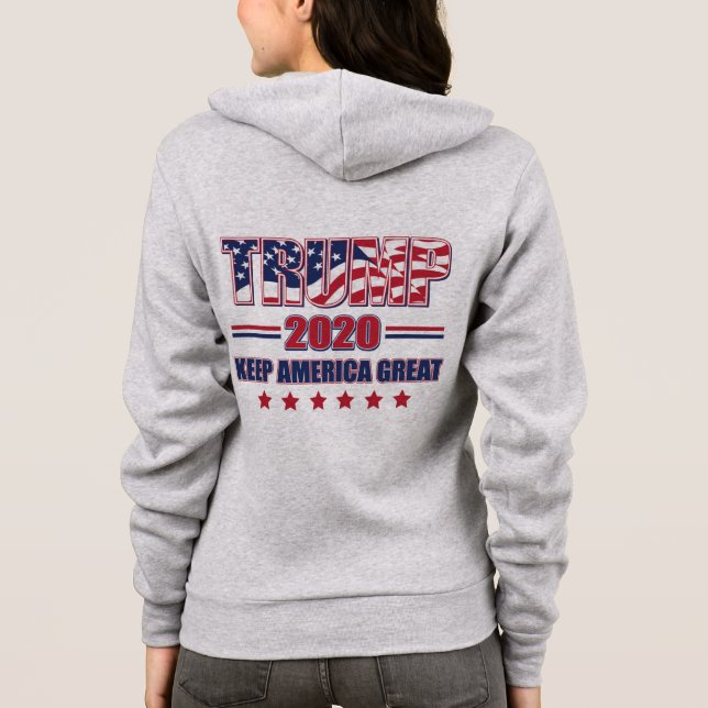 Trump - Das Beste, was noch zu tun ist - Hoodie (Rückseite)