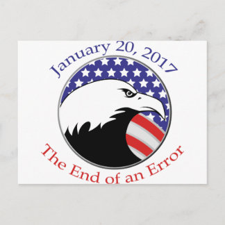 Trump: Das Ende eines Fehlers Postkarte