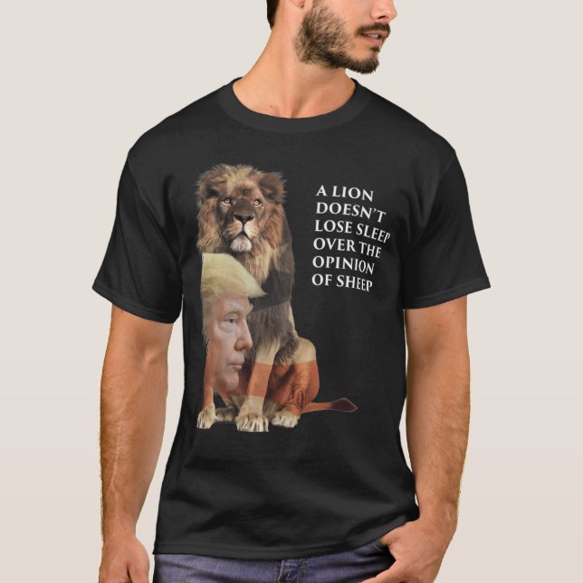 Trump das LöwenShirt T-Shirt (Vorderseite)