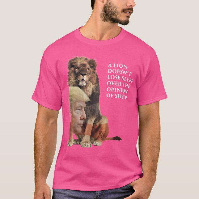 Trump das LöwenShirt T-Shirt (Vorderseite)