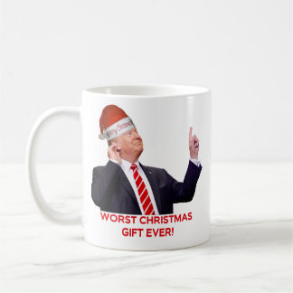 Trump, das schlimmste Weihnachtsgeschenk aller Zei Kaffeetasse