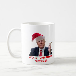 Trump, das schlimmste Weihnachtsgeschenk aller Zei Kaffeetasse