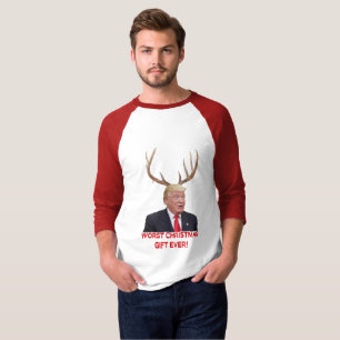 Trump, das schlimmste Weihnachtsgeschenk aller Zei T-Shirt