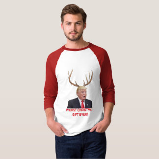 Trump, das schlimmste Weihnachtsgeschenk aller Zei T-Shirt