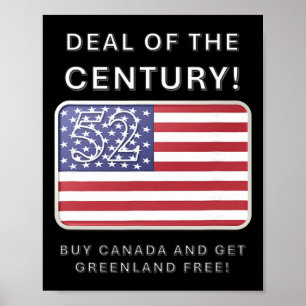 Trump - Deal des Jahrhunderts: Kaufen Sie Kanada, Poster