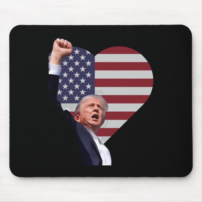 Trump Defiant Mousepad (Vorne)