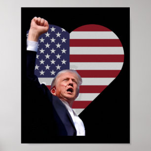 Trump Defiant Poster