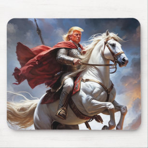 "Trump, der amerikanische Ritter Jigsaw Puzzle Mousepad