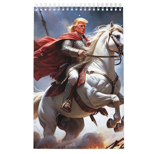 Trump der amerikanische Ritterkalender Kalender (Titelbild)