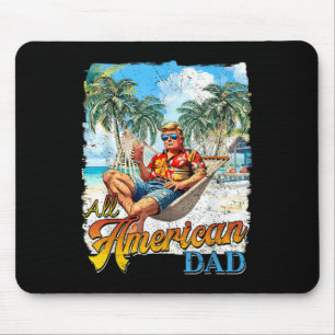 Trump der beste Vater Amerikas je 4. Juli Väter D Mousepad
