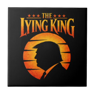 Trump Der Lügenkönig Sarkastischer Humor Fliese