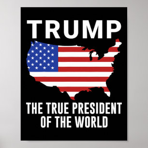 Trump Der Wahre Präsident Der Welt 1 Poster