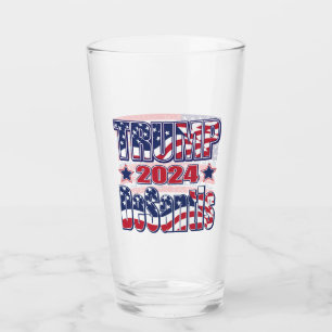 Trump DeSantis 2024 Glas