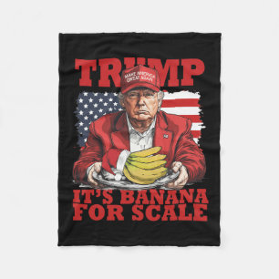 Trump: Die Banana (für Maßstäbe) - Starship Funny Fleecedecke
