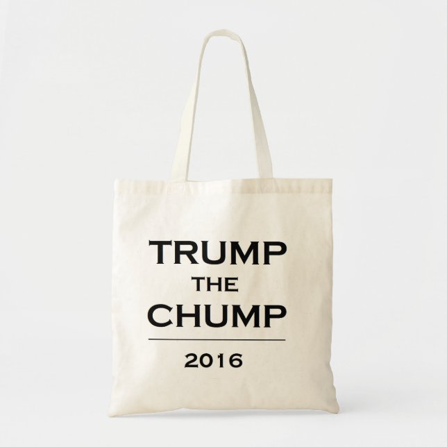 TRUMP die HOLZKLOTZ-Tasche Tragetasche (Vorne)