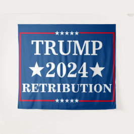 Trump-Distribution 18" x 24" Yard-Zeichen mit H-Ra Wandteppich