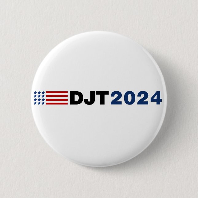 Trump-DJT-Taste 2024 Button (Vorderseite)