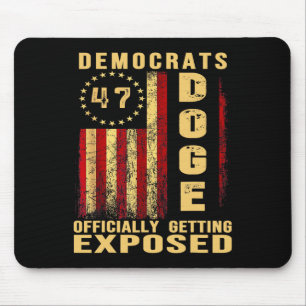 Trump Doge Abteilung für Regierungseffizienz Pat Mousepad