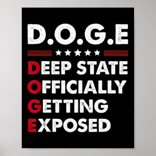 Trump Doge Deep State wird offiziell entlarvt Poster