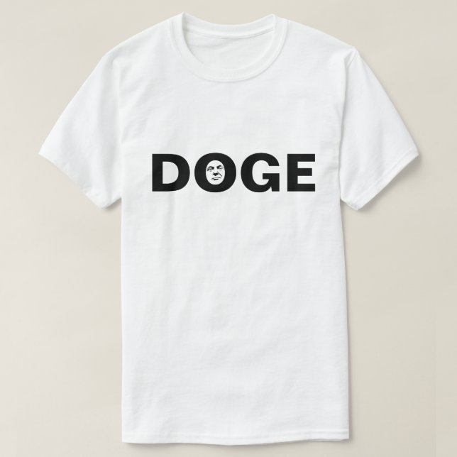 Trump DOGE Department of Government Efficiency T-Shirt (Design vorne)