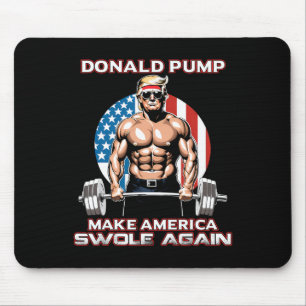 Trump Donald Pump macht Amerika wieder zum Schweig Mousepad