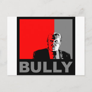 Trump/Drumpf: Bully Postkarte