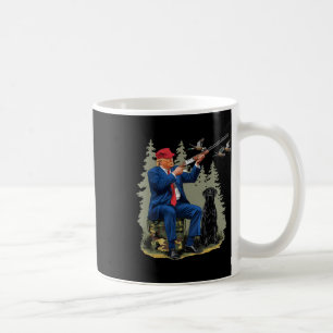 Trump Duck Jagd Donald Trump Old School Camoufl Kaffeetasse