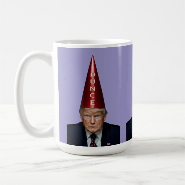 Trump Dunce Mug Kaffeetasse (Links)