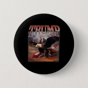 Trump Eagle US-Präsident 2024 nimmt Amerika zurück Button