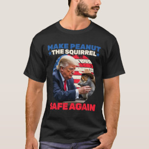 Trump-Eichhörnchen machen Erdnusseichhörnchen wied T-Shirt