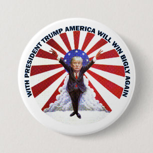 Trump-Einweihung Salute Button