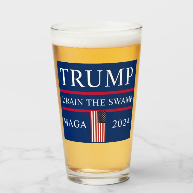 Trump entzieht dem Sumpfläufer Glas (Vorne (Gefüllt))