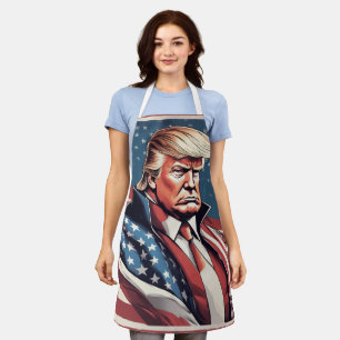 Trump Epic American Flag Schürze