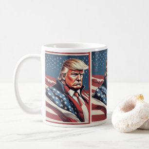 Trump Epic American Flag Tasse