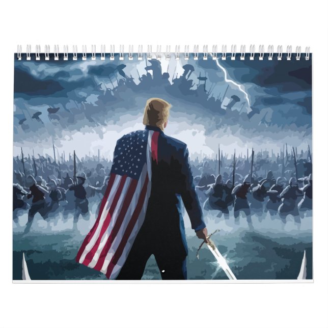 Trump Epic Warrior Calendar Kalender (Titelbild)