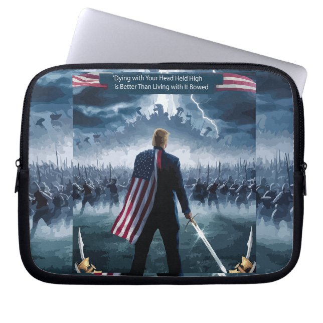 Trump Epic Warrior Laptop Sleeve (Vorderseite)