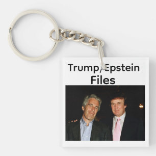 Trump/Epstein-Akten-Schlüsselanhänger Schlüsselanhänger