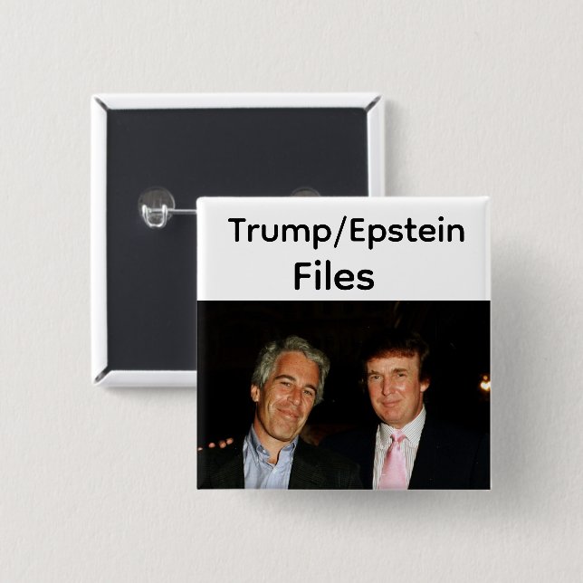 Trump/Epstein-Akten-Taste Button (Vorne & Hinten)