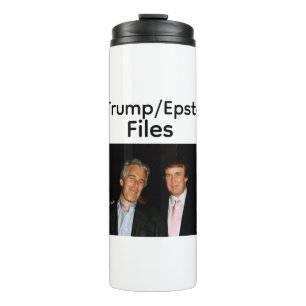 Trump/Epstein-Akten Thermo-Tumbler Thermosbecher