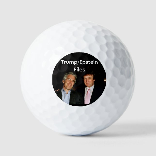 Trump/Epstein Files Golf Ball Markers (Vorderseite)