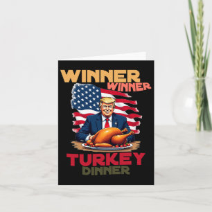 Trump Erntedank Gewinner Türkei Abendessen Coo Karte