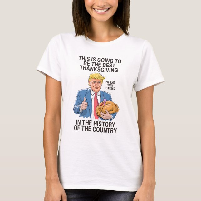 Trump-Erntedank T-Shirt (Vorderseite)