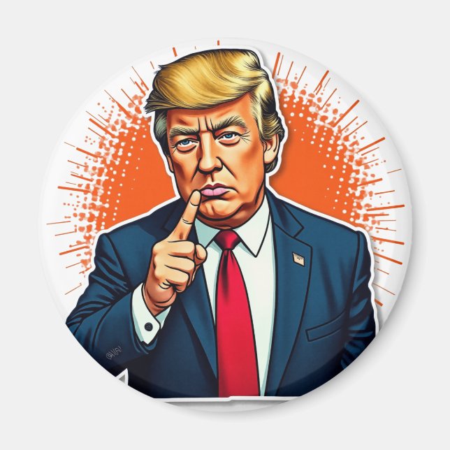 Trump erzählt von den Libs Magnet (Vorne)