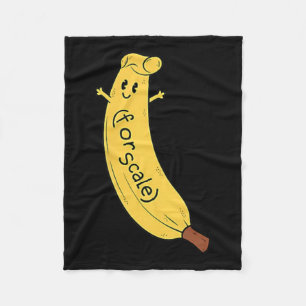 Trump Es ist Banana (für Maßstab) Funny 1 Fleecedecke